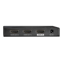 Lindy 38235 - HDMI - 2x HDMI - 3840 x 2160 Pixel - Nero - Metallo - CE - FCC - RoHS - REACH - California Proposition 65