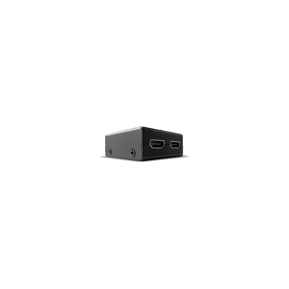 Lindy 38336 - HDMI - Nero - Metallo - 60 Hz - 18 Gbit/s - 3840 x 2160 Pixel