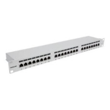 Intellinet 720854 - IEEE 802.3,IEEE 802.3ab,IEEE 802.3u - Gigabit Ethernet - Cat6a - F/UTP (FTP) - 22/24 - Grigio