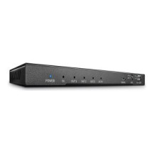 Lindy 38231 - HDMI - 4x HDMI - 4096 x 2160 Pixel - Nero - Metallo - 4K Ultra HD