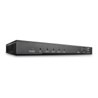 Lindy 38231 - HDMI - 4x HDMI - 4096 x 2160 Pixel - Nero - Metallo - 4K Ultra HD