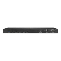 Lindy 38231 - HDMI - 4x HDMI - 4096 x 2160 Pixel - Nero - Metallo - 4K Ultra HD
