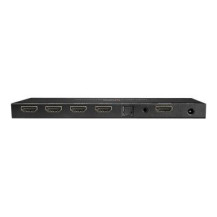 Lindy 38231 - HDMI - 4x HDMI - 4096 x 2160 Pixel - Nero - Metallo - 4K Ultra HD