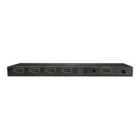 Lindy 38231 - HDMI - 4x HDMI - 4096 x 2160 Pixel - Nero - Metallo - 4K Ultra HD