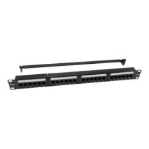 Equip 135426 - Cat6 - 22/26 - Nero - ABS sintetico - Acciaio - Montaggio a rack - 1U