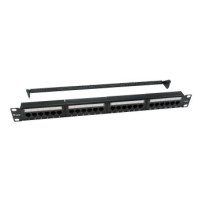 Equip 135426 - Cat6 - 22/26 - Nero - ABS sintetico - Acciaio - Montaggio a rack - 1U