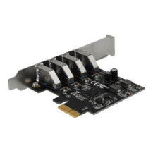 Delock 90304 - PCIe - USB 3.2 Gen 1 (3.1 Gen 1) - A basso profilo - PCIe 2.0 - Verde - Cina