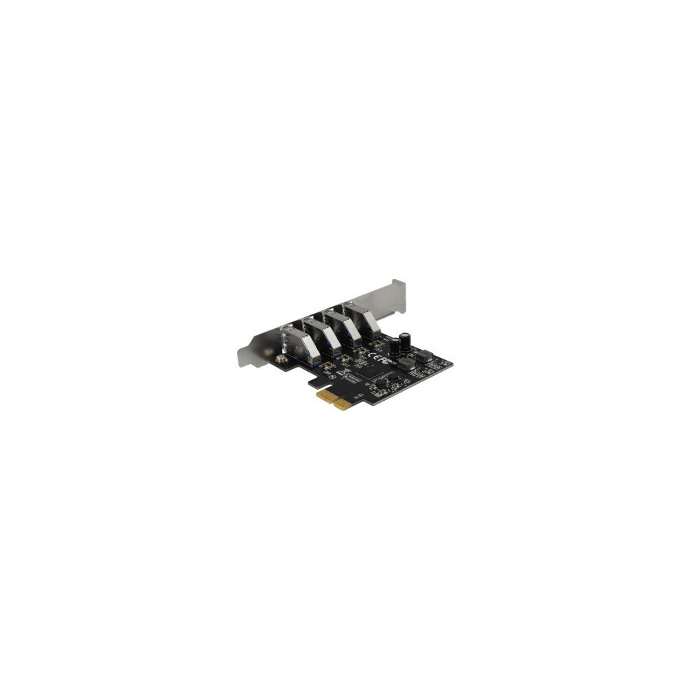 Delock 90304 - PCIe - USB 3.2 Gen 1 (3.1 Gen 1) - A basso profilo - PCIe 2.0 - Verde - Cina