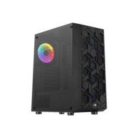 AEROCOOL ADVANCED TECHNOLOGIES Geh AeroCool Midi Hive v3 MicroATX/ATX/MiniITX o.N. 1xFRGB - Midi/minitower - ATX