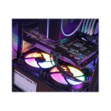 AEROCOOL ADVANCED TECHNOLOGIES Geh AeroCool Midi Hive v3 MicroATX/ATX/MiniITX o.N. 1xFRGB - Midi/minitower - ATX
