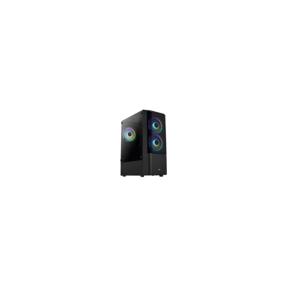 AEROCOOL ADVANCED TECHNOLOGIES Geh AeroCool Midi Quantum v3 Black MicroATX/ATX/MiniITX - Midi/minitower - ATX
