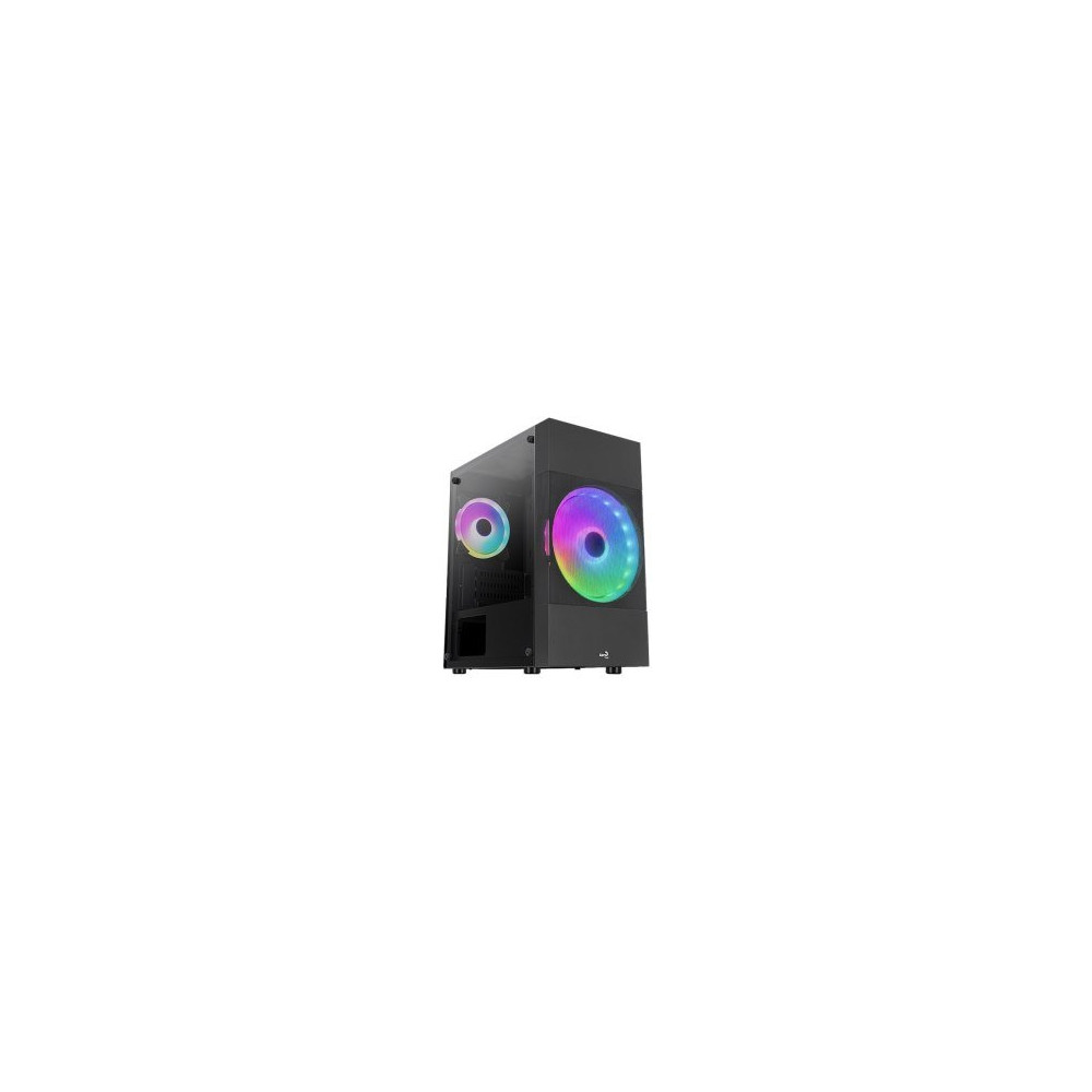AEROCOOL ADVANCED TECHNOLOGIES Aerocool Atomic Lite - Mini Tower - PC - Nero - micro ATX - Mini-ITX - ABS - SPCC - Acciaio - 15,