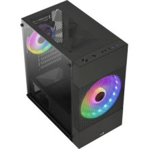 AEROCOOL ADVANCED TECHNOLOGIES Aerocool Atomic Lite - Mini Tower - PC - Nero - micro ATX - Mini-ITX - ABS - SPCC - Acciaio - 15,
