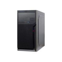 Inter-Tech IT-6502 Romea - Micro Tower - PC - Nero - uATX - 14 cm - 29 cm