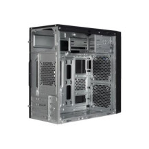 Inter-Tech IT-6502 Romea - Micro Tower - PC - Nero - uATX - 14 cm - 29 cm