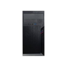 Inter-Tech IT-6502 Romea - Micro Tower - PC - Nero - uATX - 14 cm - 29 cm