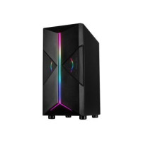 Inter-Tech IT-3306 CAVY - Tower - PC - Acrilico - Nero - ATX - ITX - micro ATX - Multi