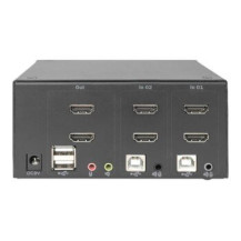DIGITUS DS-12860 - 3840 x 2160 Pixel - 4K Ultra HD - Nero