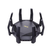 ASUS RT-AX89X AX6000 AiMesh - Wi-Fi 6 (802.11ax) - Dual-band (2.4 GHz/5 GHz) - Collegamento ethernet LAN - 3G - Nero - Router da
