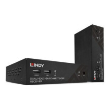 Lindy 39374 - Trasmettitore e ricevitore - Cablato - 100 m - Cat6 - 1920 x 1080 Pixel - Nero