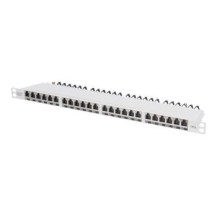 DIGITUS DN-91624S-SL-EA-G - Oro - Cat6a - 30 N - Grigio - Acciaio - Montaggio a rack