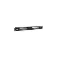 Equip Patchpanel 16x RJ45 Cat6 19″ 1HE schwarz - Rj-45 - Modulo rack