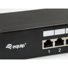 Equip Patchpanel 16x RJ45 Cat6 19″ 1HE schwarz - Rj-45 - Modulo rack