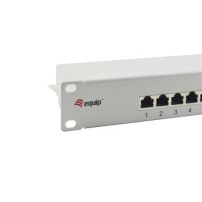 Equip Patchpanel 16x RJ45 Cat6 19″ 1HE grau - Rj-45 - Modulo rack