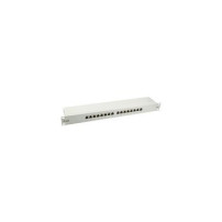 Equip 32731607201Cat.5e Patch Panel 16-Port 19Inch 1U light-grey shielded