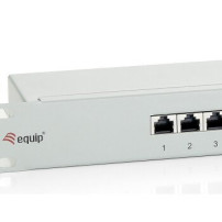 Equip 326324 - RJ-45 - Oro - Cat6 - Grigio - Montaggio a rack - 1U