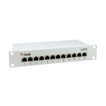 Equip 208014 - RJ-45 - Oro - Cat6 - Grigio - Montaggio a rack - 1U