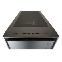 LC-Power Gehäuse Micro-ATX 2016MB black 2xUSB3.0.2xUSB2.0 ohne Netzteil - Alloggiamento