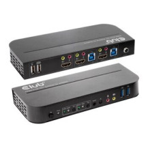 Club 3D HDMI KVM SWITCH FOR DUAL HDMI 4K60HZ - Digitale/display/video