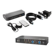 Club 3D HDMI KVM SWITCH FOR DUAL HDMI 4K60HZ - Digitale/display/video