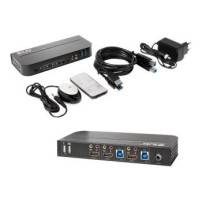 Club 3D HDMI KVM SWITCH FOR DUAL HDMI 4K60HZ - Digitale/display/video