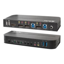 Club 3D DISPLAYPORT/HDMI KVM SWITCH FOR DUAL DISPLAYPORT 4K60HZ - Digitale/display/video