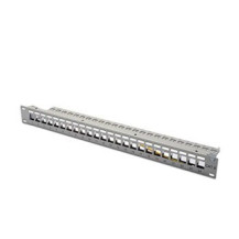 DIGITUS DN-91410 - RJ-45 - Grigio - Montaggio a rack - 1U - 483 mm - 15 mm