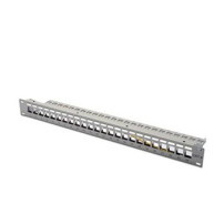 DIGITUS DN-91410 - RJ-45 - Grigio - Montaggio a rack - 1U - 483 mm - 15 mm
