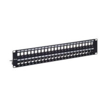 Equip 769349 - Cat6 - Nero - SPCC - Montaggio a rack - 2U - 88 mm