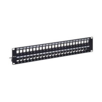 Equip 769349 - Cat6 - Nero - SPCC - Montaggio a rack - 2U - 88 mm