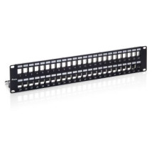 Equip 769349 - Cat6 - Nero - SPCC - Montaggio a rack - 2U - 88 mm