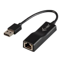 i-tec Advance U2LAN - Cablato - USB - Ethernet - 100 Mbit/s - Nero