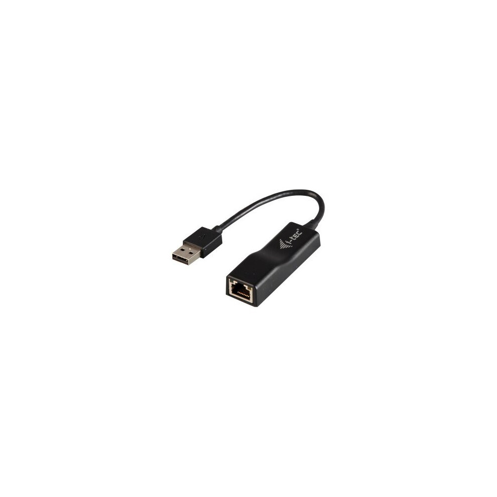 i-tec Advance U2LAN - Cablato - USB - Ethernet - 100 Mbit/s - Nero