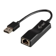 i-tec Advance U2LAN - Cablato - USB - Ethernet - 100 Mbit/s - Nero