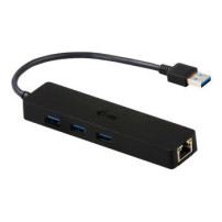 i-tec Advance U3GL3SLIM - USB 3.2 Gen 1 (3.1 Gen 1) Type-A - RJ-45 - USB 3.2 Gen 1 (3.1 Gen 1) Type-A - Nero - 0,17 m - Gigabit