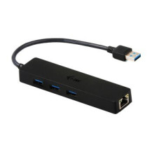 i-tec Advance U3GL3SLIM - USB 3.2 Gen 1 (3.1 Gen 1) Type-A - RJ-45 - USB 3.2 Gen 1 (3.1 Gen 1) Type-A - Nero - 0,17 m - Gigabit