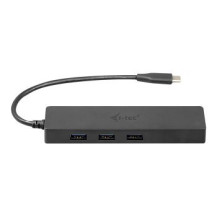 i-tec Advance C31GL3SLIM - USB 3.2 Gen 1 (3.1 Gen 1) Type-C - RJ-45,USB 3.2 Gen 1 (3.1 Gen 1) Type-A - 5000 Mbit/s - Nero - LAN