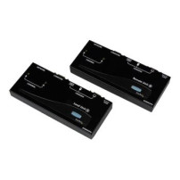 StarTech.com Estensore console KVM VGA USB via cavo UTP CAT5 (152 m) - Trasmettitore e ricevitore - Cablato - 150 m - Nero - CE
