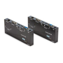 StarTech.com Estensore console KVM VGA USB via cavo UTP CAT5 (152 m) - Trasmettitore e ricevitore - Cablato - 150 m - Nero - CE