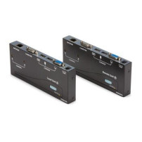 StarTech.com Estensore console KVM VGA USB via cavo UTP CAT5 (152 m) - Trasmettitore e ricevitore - Cablato - 150 m - Nero - CE